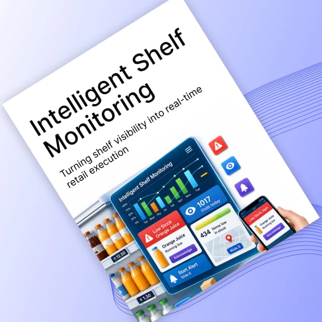Intelligent Shelf Monitoring: Turning Shelf Visibility into Real-Time Retail Execution