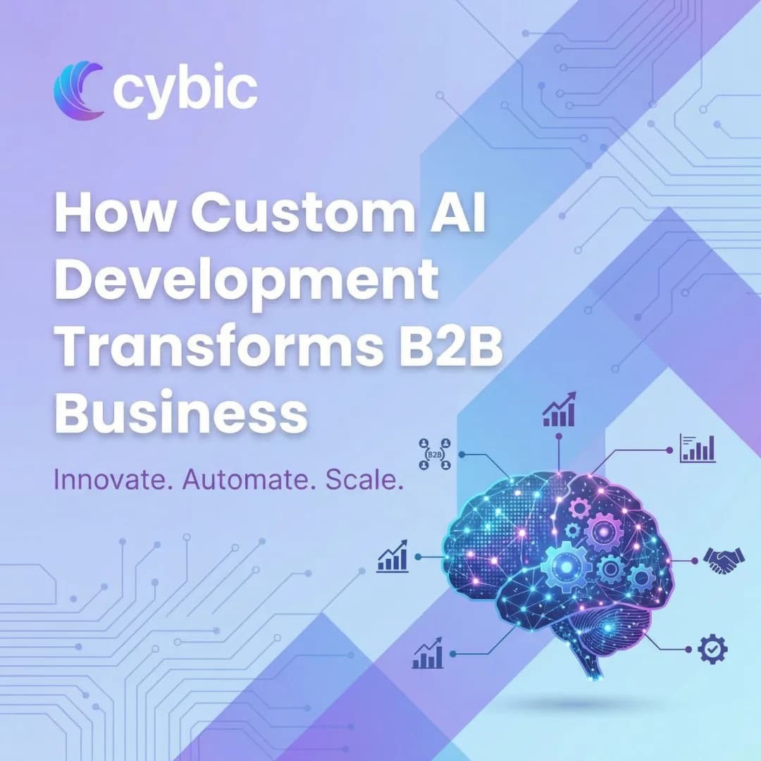 How Custom AI Development Transforms B2B Business